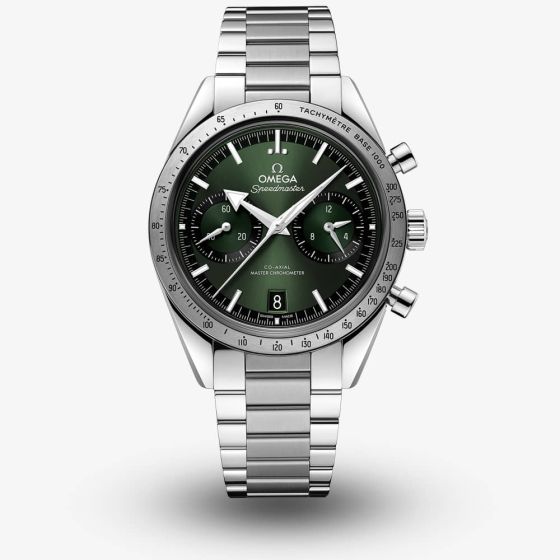 OMEGA Speedmaster 57 Co-Axial Master Chronometer Green Dial Chronograph Watch 332.10.41.51.10.001