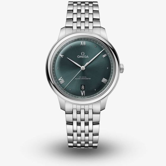 OMEGA Mens De Ville Prestige Green Dial Watch 434.10.40.20.10.001