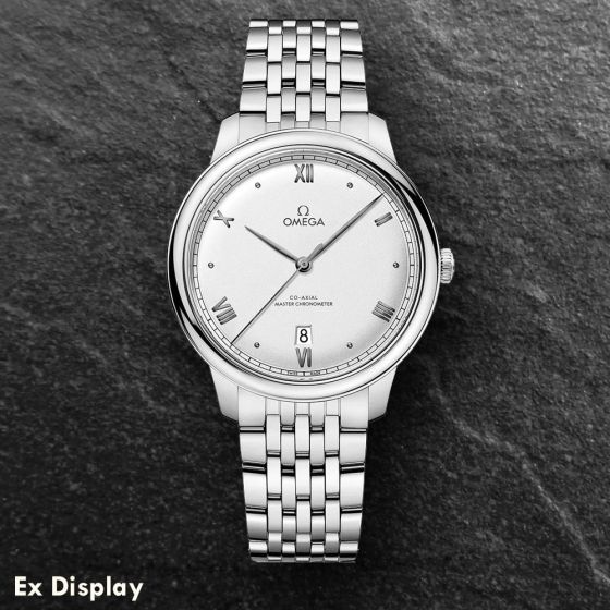 Ex-Display OMEGA Mens De Ville Prestige Silver Watch 434.10.40.20.02.001