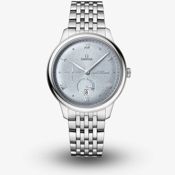 OMEGA Mens De Ville Prestige Light Blue Dial Watch 434.10.41.21.03.001