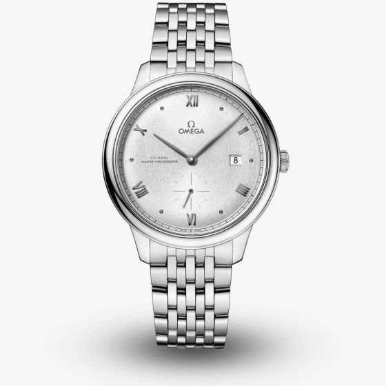 OMEGA Mens De Ville Prestige Silver & Grey Watch 434.10.41.20.02.001