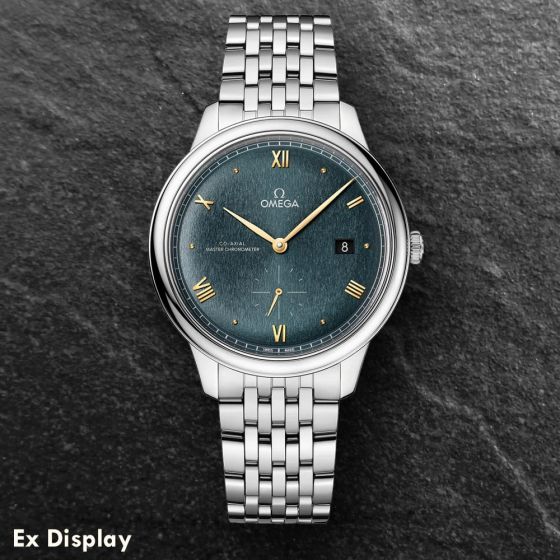 Ex-Display OMEGA Mens De Ville Prestige Green Dial Watch 434.10.41.20.10.001