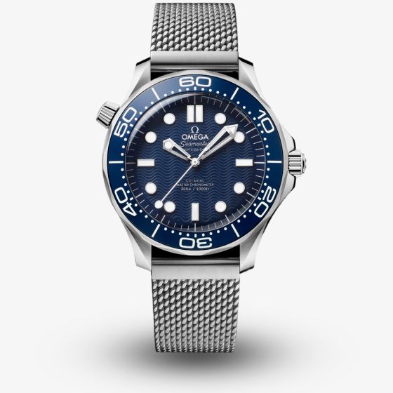 OMEGA Mens Seamaster Diver James Bond 60th Anniversary Watch 210.30.42.20.03.002