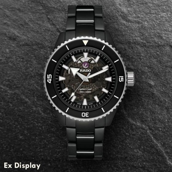 Ex-Display Rado Captain Cook High-Tech Ceramic Watch R32127152