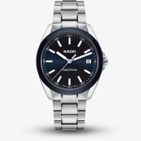 Rado Mens Hyperchrome Blue Dial Watch R32280203