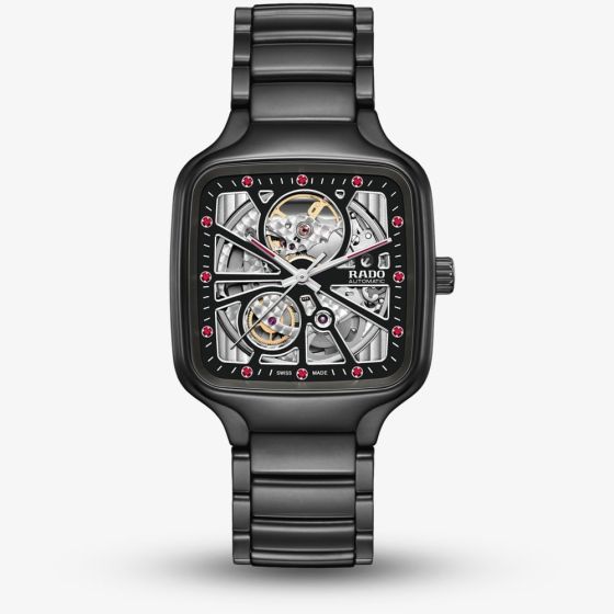 Rado Limited Edition Ji Chang Wook True Square Open Heart Ceramic Watch R27174712
