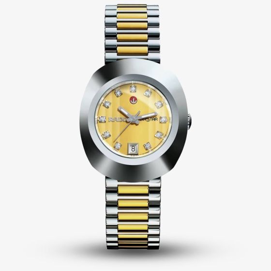 Rado Ladies Diastar The Original Automatic Two Tone Watch R12403633