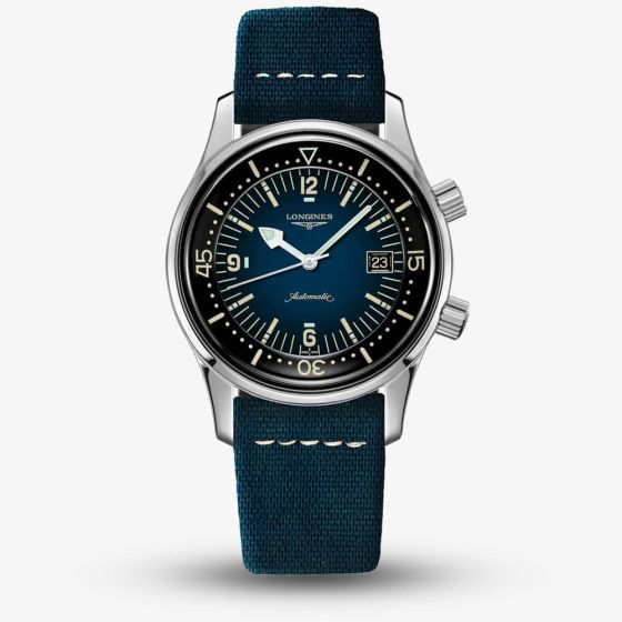 Longines Mens Legend Diver Watch L3.774.4.90.2