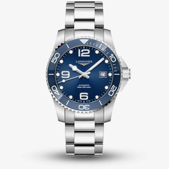 Longines Mens HydroConquest Automatic Watch L3.781.4.96.6