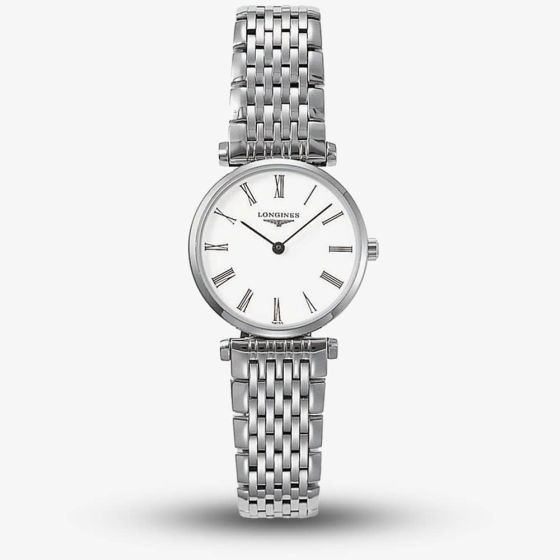 Longines Ladies La Grande Classique White Dial Bracelet Watch L4.209.4.11.6
