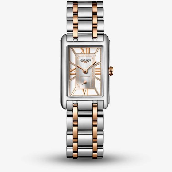 Longines Ladies Dolcevita Rose Gold Plated Watch L5.255.5.75.7