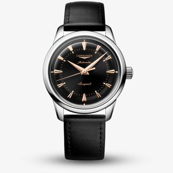 Longines Conquest Heritage Black Watch L1.649.4.52.2