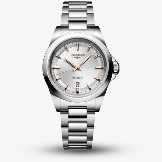 Longines Ladies Conquest Automatic Two Tone Watch L3.320.4.72.6