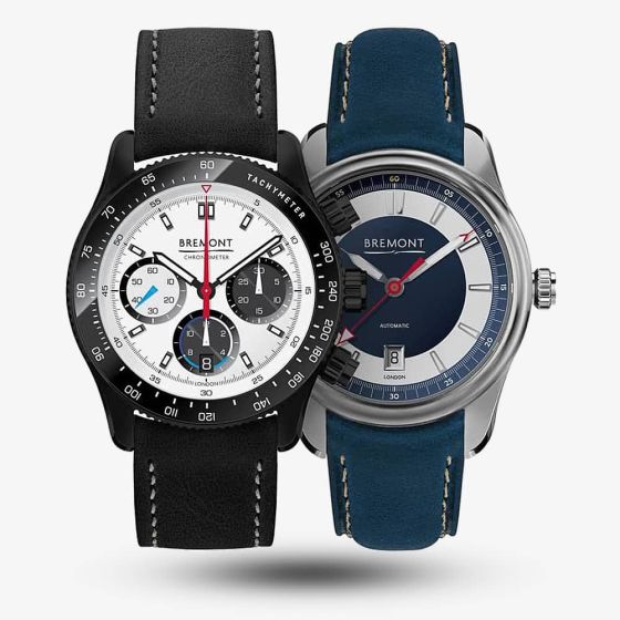 Bremont Mens Limited Edition Williams Racing Box Set 2X Watch WILLIAMS-BOXSET-R
