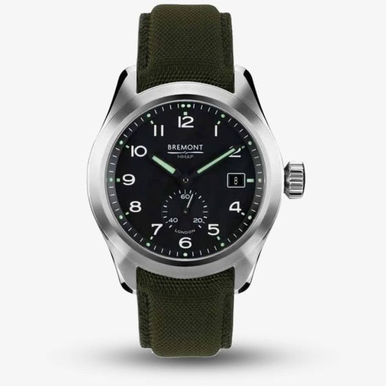 Bremont ARMED FORCES- BROADSWORD Khaki Green Strap Watch BROADSWORD