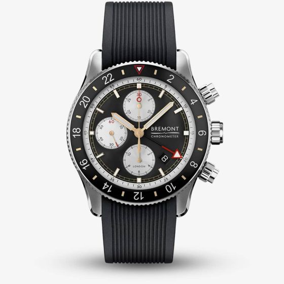 Bremont Mens Supermarine Chrono Black Watch SMARINECHRONO-BK-R-S