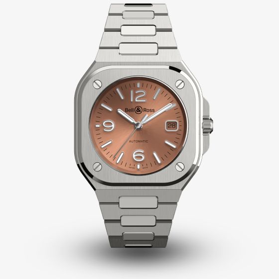 Bell & Ross Mens Bronze Dial Watch BR05A-BR-ST/SST