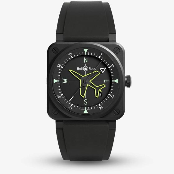 Bell & Ross BR 03 Gyrocompass Black Watch BR03A-CPS-CE/SRB