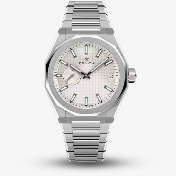 Zenith Mens Defy Skyline Silver Bracelet Watch 03.9300.3620.01.I001
