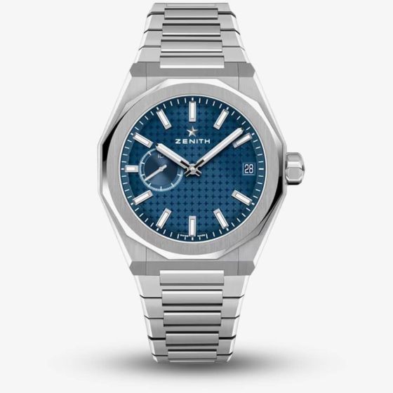 Zenith Mens Defy Skyline Blue Dial Bracelet Watch 03.9300.3620/51.I001
