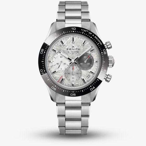 ZENITH Mens Chronomaster Sport Meteorite Dial Stainless Steel Bracelet Watch 03.3120.3600/76.M3100