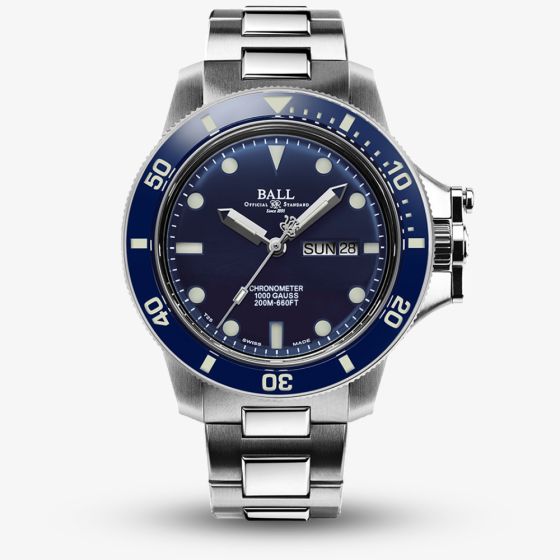 BALL Mens Engineer Hydrocarbon Original Blue Dial Watch DM2218B-S1CJ-BE