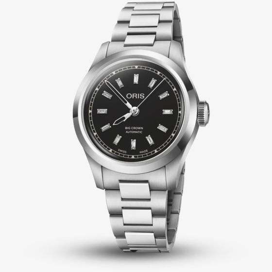 Oris Mens Big Crown Diamonds Black Watch 01 531 7797 4094-07 8 17 06