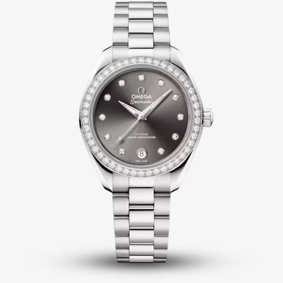 OMEGA Ladies Seamaster Aqua Terra 150m Grey Dial Watch 220.15.30.20.56.001