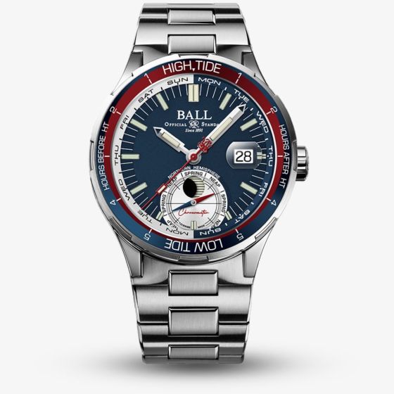 BALL Mens Limited Edition Roadmaster Ocean Explorer Watch DM3120C-SCJ-BE