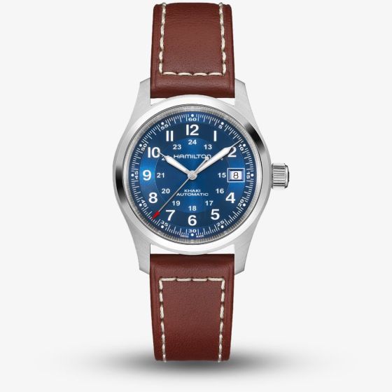 Hamilton Unisex Khaki Field Blue Dial Watch H70455540