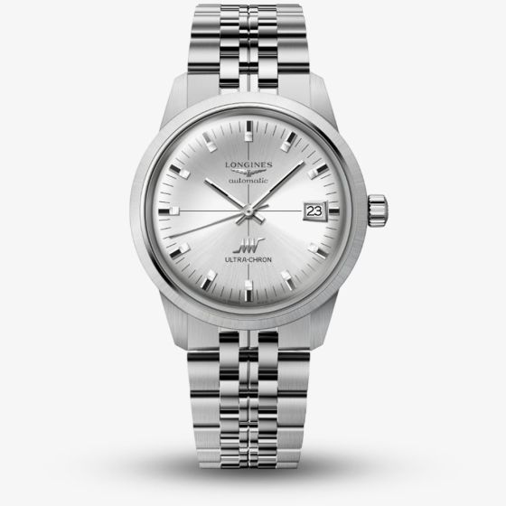 Longines Ultra Chron Classic Automatic Stainless Steel Bracelet Watch L2.537.4.72.6