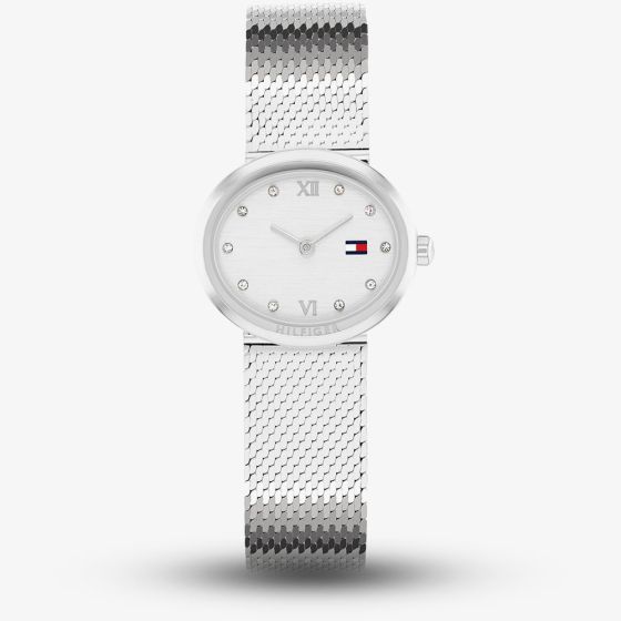 Tommy Hilfiger Ladies Moira Stainless Steel Mesh Bracelet Watch 1782846