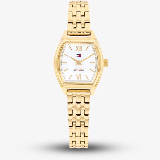 Tommy Hilfiger Ladies Gold Plated Bracelet Watch 1782870