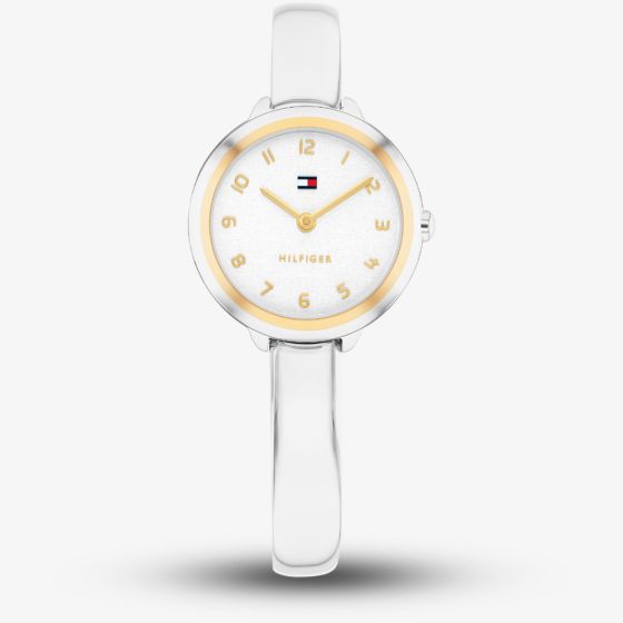 Tommy Hilfiger Ladies Silver Bangle Watch 1782894