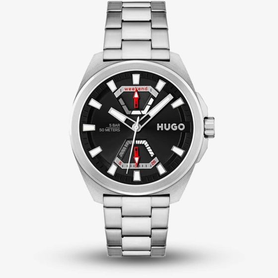 HUGO Mens #Expose Stainless Steel Watch 1530242