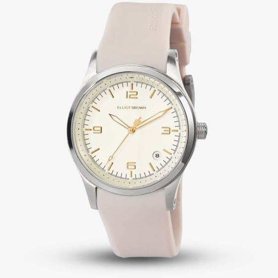 Elliot Brown Ladies Kimmeridge Pink Strap Watch 405-008-R31