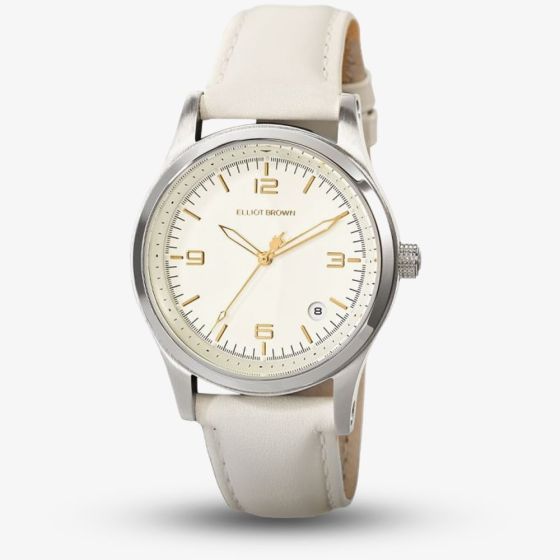 Elliot Brown Ladies Kimmeridge Cream Watch 405-008-L54