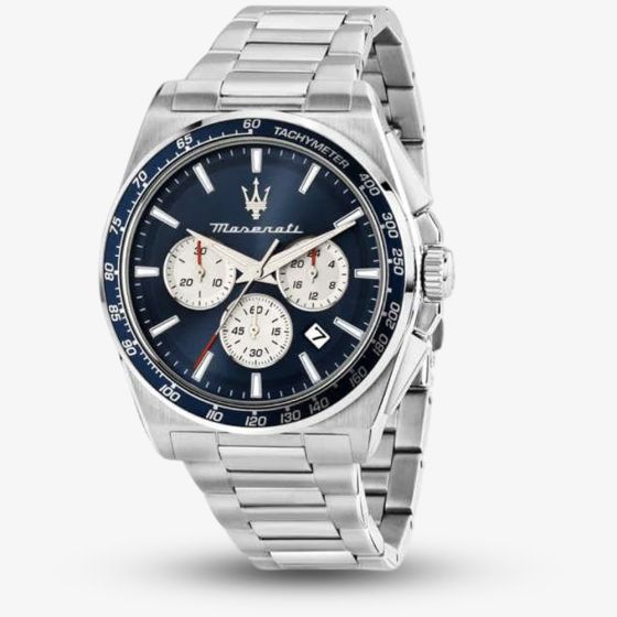 Maserati Mens Velocita Blue Chronograph Watch MSR8873652005