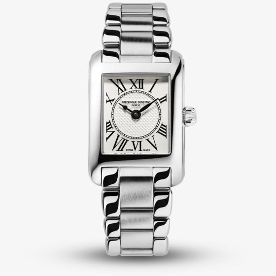 Frederique Constant Ladies Carree Silver Watch FC-200MC16B