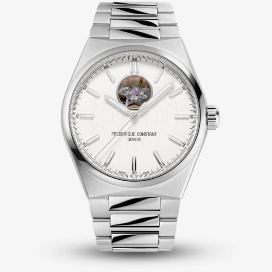 Frederique Constant Ladies Highlife Automatic Heratbeat White Dial Watch FC-310S4NH6B