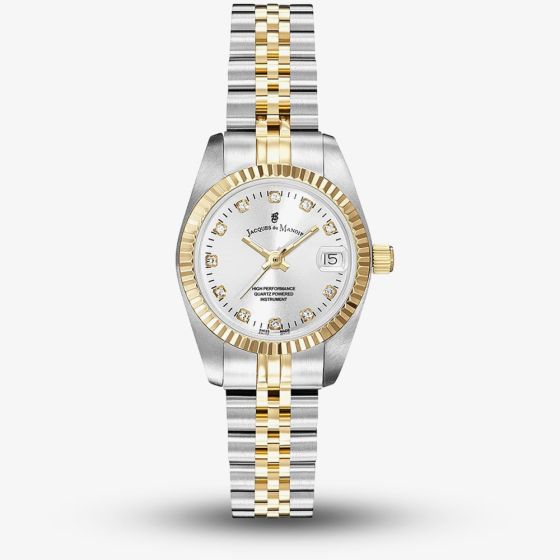 Jacques du Manoir Ladies Inspiration Elegance Two Tone Watch NRO.08