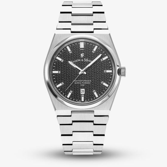Jacques du Manoir Mens Horizon Black Dial Watch JWG03506