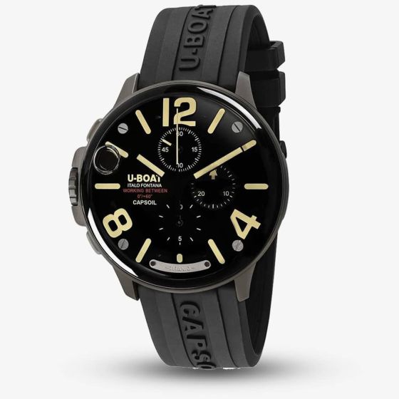 U-BOAT Mens Capsoil 45mm Titanio Watch 8897