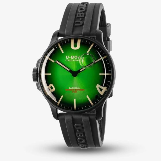 U-BOAT Mens Darkmoon 44mm Green Dial Watch U8698/D