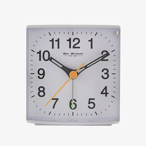 Hometime White Alarm Clock 5374W
