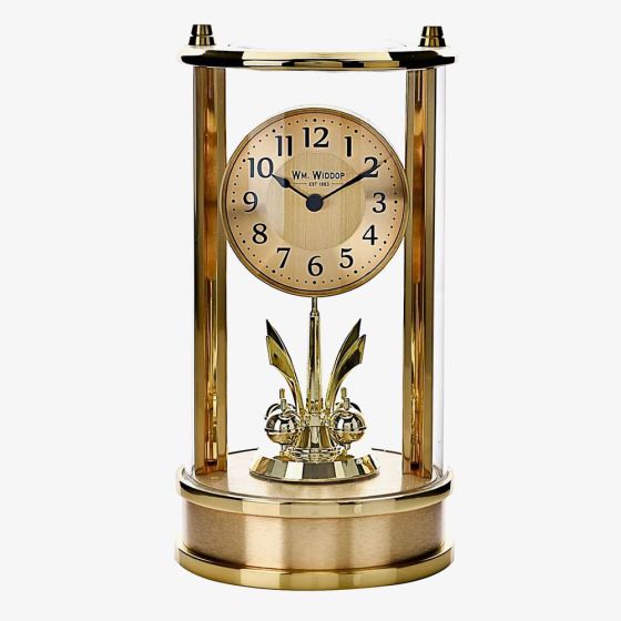 WM Widdop Gold Mantel Clock W2008G