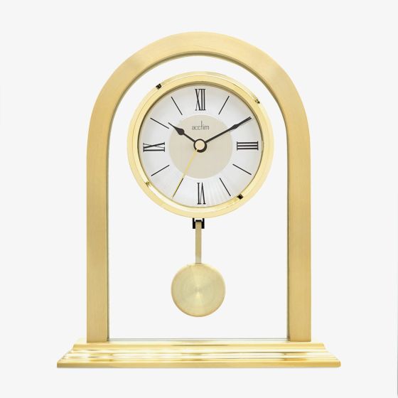 Acctim Colney Gold Tone Table Clock 36938