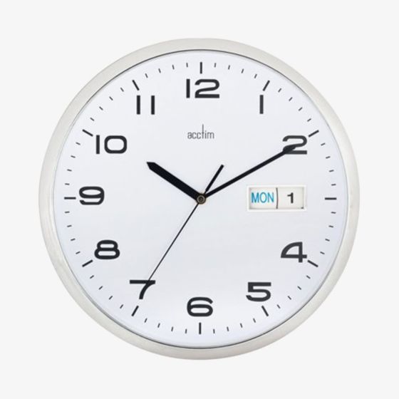 Acctim Supervisor White Dial Wall Clock  21027
