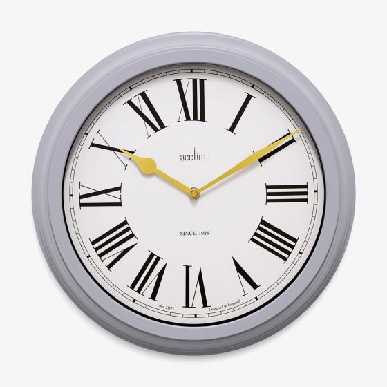 Acctim Turin Grey Wall Clock 22807
