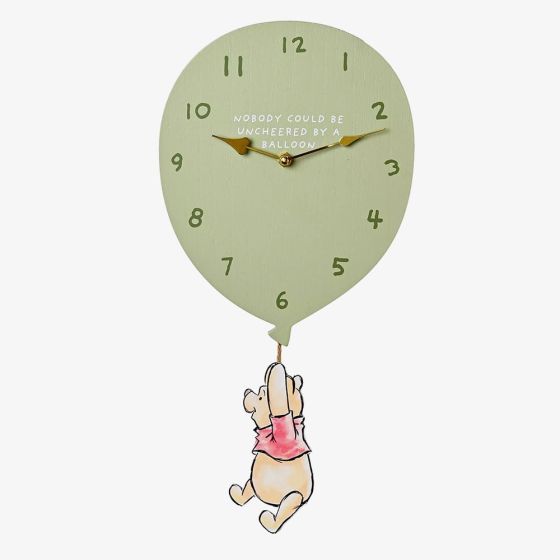 Disney Winnie The Pooh Balloon Wall Clock DI2298